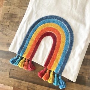 Rainbow Pride Table Runner 16 x 80 Embroidered LGBT Gay Pride New Home Decor - Picture 1 of 10