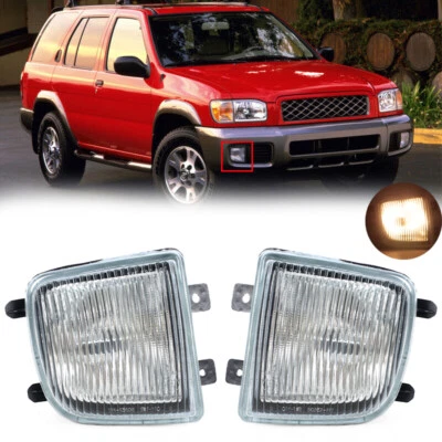 Pair Fog Lamp Driving Lamp headlight Fog light For Nissan Pathfinder 1999-2004 Foto 1 de 4