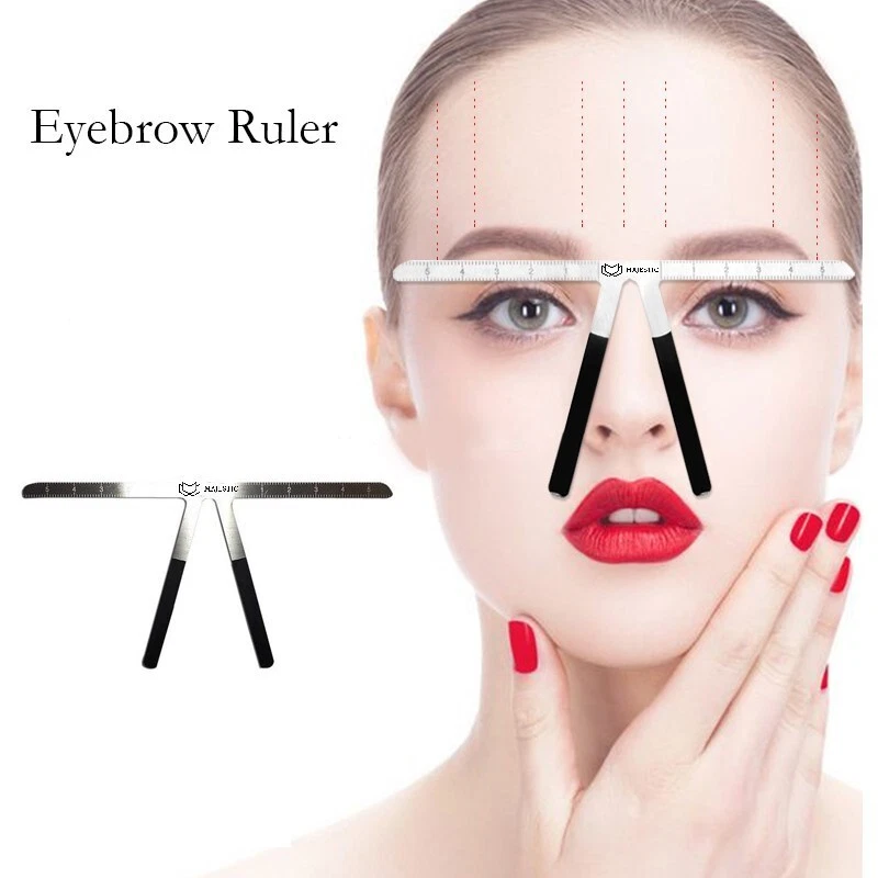 Eyebrow Ruler Measure Permanent Makeup Tool for Shaping perfect eyebrow - Image 1 of 2