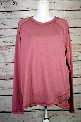 Top cruzado manga larga Danskin rosa polvoriento XXL Foto 1 de 4