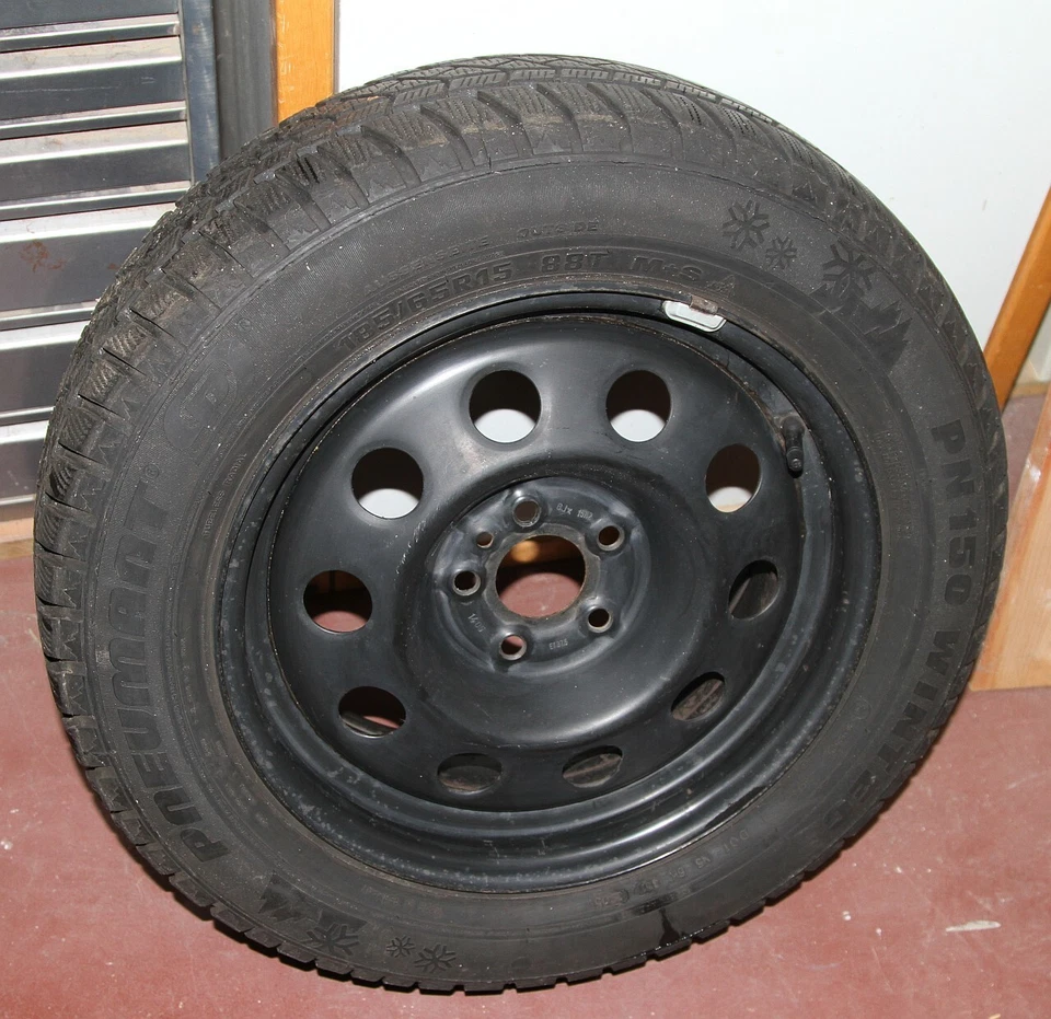 Alfa 147 Komplettrad Winterreifen Pneumant PN150 Wintec auf Original-Stahlfelge - Bild 1 von 4