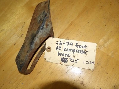 1976 1977 1978 1979 pontiac air conditioning compressor brace mount gp  firebird - Image 1 of 4