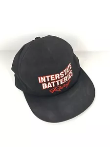 Gorra Interstate Batteries Racing Vintage Negra Snapback Sin Marca - Imagen 1 de 3