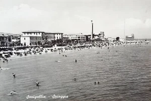 AK - Senigallia - Strand - 1956 - Bild 1 von 2
