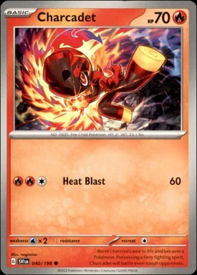 Pokemon - 2X Charcadet - #040/198 - SV01: Scarlet & Violet Base Set Common - Image 1 of 2