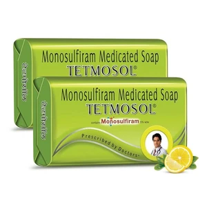 Tetmosol Seife, bekämpft Hautinfektionen & Juckreiz, Limettenduft, Packung mi... - Bild 1 von 5