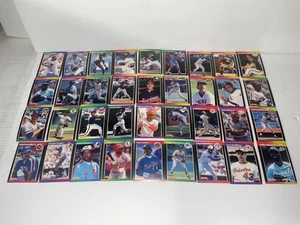 Lote de 36 tarjetas de béisbol Donruss 1989 MLB como nuevas solo para novatos, estrellas y salón de la fama - Imagen 1 de 2