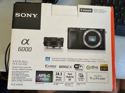 Sony Alpha A6000 Mirrorless Digital Camera With 16-50mm Lens - Image 1 of 4
