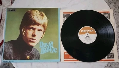 David Bowie Self Titled DE 16003 LP Vinyl Record VG++ - Image 1 of 4