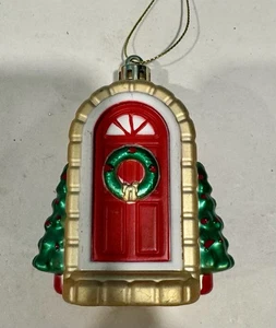 Weihnachtsschmuck TÜRFRONT Weihnachten mit Gold Rot Weiß Grün - Bild 1 von 5