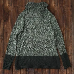 Calvin Klein Rollkragen Pullover Baumwollmischung Grau Relaxed Fit Größe M - Bild 1 von 6