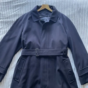 Vintage Burberry Mens Trench coat Removable Lining, 44R - Picture 1 of 18