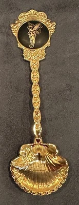 Disneyland Arribas Bros Cuchara Damascene Tinker Bell Oro 24k ¡Sin usar, en caja! Foto 1 de 4