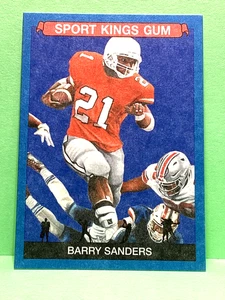 Barry Sanders  2024 Sport Kings Gum Volume 5 blue border parallel - Picture 1 of 1