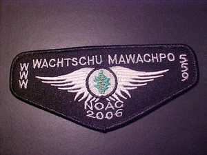 OA WACHTSCHU MAWACHPO LODGE 559 F8 2006 NOAC KLAPPE NEUWERTIG - Bild 1 von 1