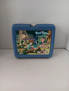 Vintage Plastic Thermos Lunch Box w/ Thermos - Tiny Toon Adventures BRAND NEW - Picture 1 of 14