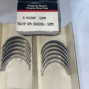 federal mogul 6-4020AP. .50MM rod bearings - Picture 1 of 2