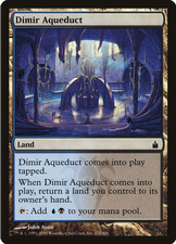 x4 MTG - Colorless - Land - Dimir Aqueduct - Ravnica City of Guilds
