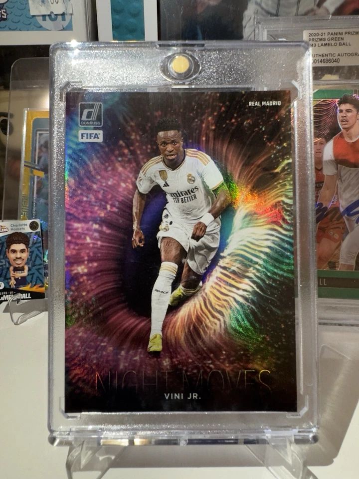 2023-24 Panini Donruss Night Moves Vinicius Junior Vini Jr SSP Rare Case Hit #3 - Image 1 of 1