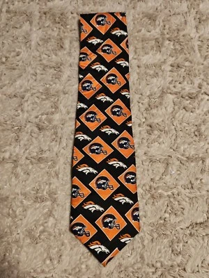 Corbata Ralph Marlin Denver Broncos vintage NFL 1997 Foto 1 de 4