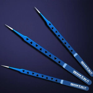 Precision Tweezers Heat Dissipating Lengthened Hardened iPhone iPad Repair USA - Picture 1 of 5