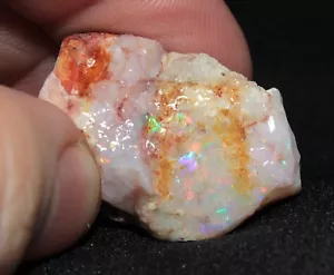 Prezioso esemplare di opale rosa della miniera di Spencer, Idaho - 57,3 ct - Foto 1 di 10