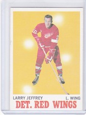 1970-71 Topps NHL #28 | LARRY JEFFREY