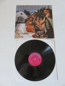 BIG DADDY KANE It's A Big Daddy Thing COLD CHILLIN UK / EU 1ST PRESSING PROMO LP - Picture 1 of 9