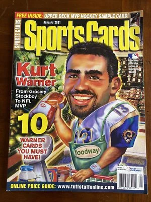 Sports Cards Magazine Jan. 2001 Kurt Warner Cover - Image 1 of 4