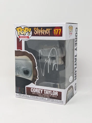 Corey Taylor Slipknot #177 Signed Funko Pop JSA COA Certified Autographed Cover