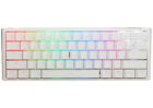Ducky One 3 Classic Pure White Mini Gaming Tastatur, RGB LED - MX-Speed-Silver (