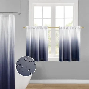 Small Window Curtains for Bathroom,Short Waterproof Curtain for Shower Window - Picture 1 of 4