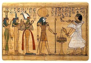 Sticker decal ancient egypt archaeology egyptian papyrus paper like ra - Picture 1 of 1