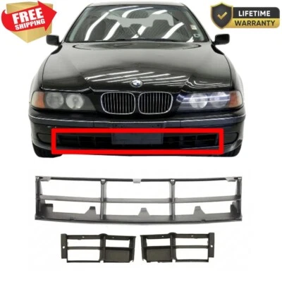 For 1997-2000 New Bumper Grille Kit BMW 528I & 540I Front Left & Right Set of 3 - Image 1 of 4