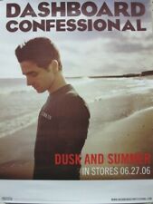 Dashboard Confessional 2006 2 Sided Promotional Poster Flawless New Old Stock