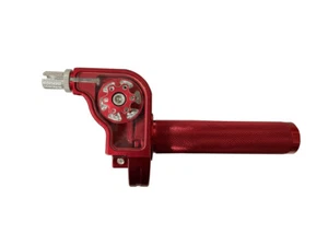 NEW RED PERFORMANCE CNC ALUMINIUM ALLOY THROTTLE ASSEMBLY - Picture 1 of 2