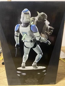 Star Wars Sideshow Yoda And Clone Trooper Premium Format 0852/1500 - Picture 1 of 23