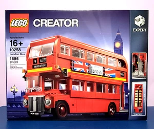 LEGO CREATOR London Bus (10258) Double-Decker Bus British " National Treasure " - Picture 1 of 9