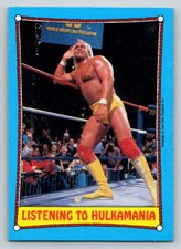 1987 O-Pee-Chee WWF #38 Listening to Hulkamania RA (ref 219804)