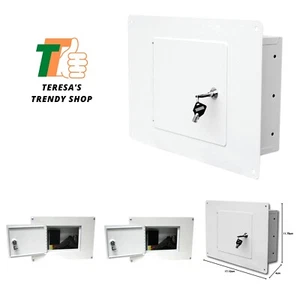 First Watch Between The Studs High Security Steel Wall Safe, White - Picture 1 of 5