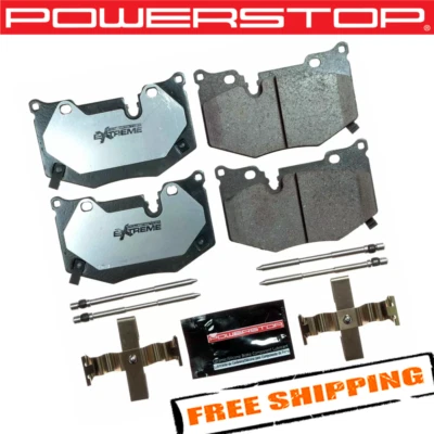 Pastillas de freno traseras Power Stop Z26 Extreme Street Performance fibra de carbono cerámica Foto 1 de 2