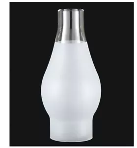 BP Lamp 1 1/2" x 8" Clear Glass Lamp Chimney Wiena #57916 - Picture 1 of 2