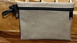 Custom Leathercraft (CLC) Clip-On Zippered Bag (7” x 6”) - Picture 1 of 5