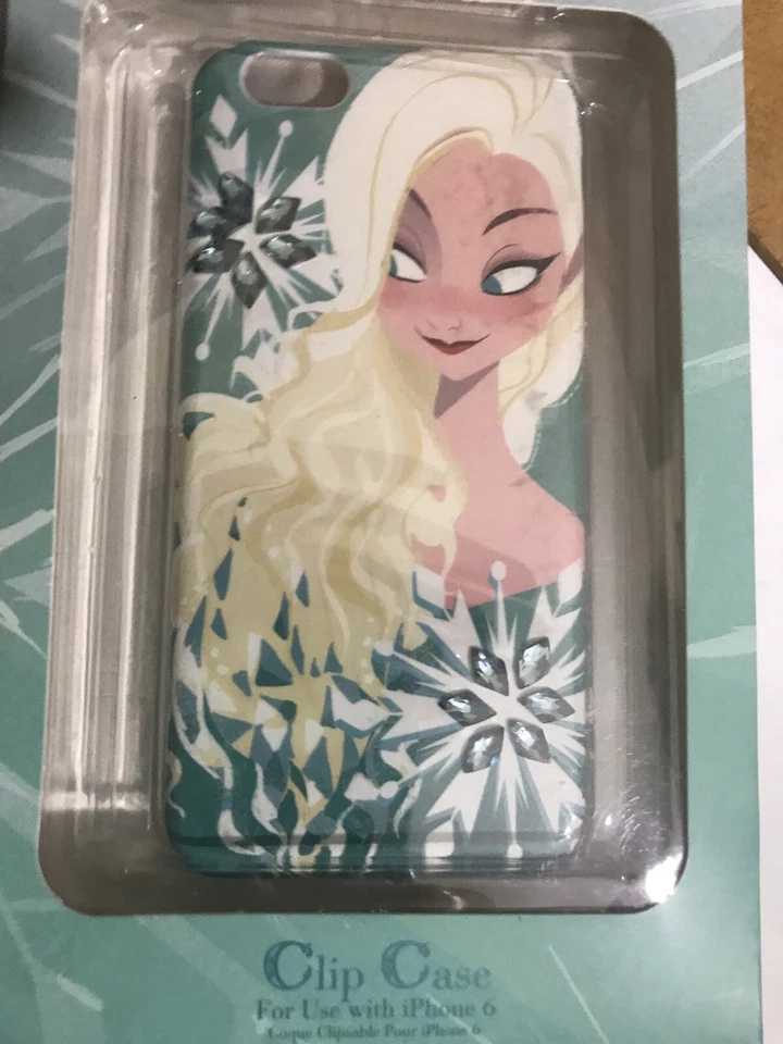 DISNEY STORE FROZEN ELSA iphone 6 Clip Case Brand New In Package - Image 1 of 1