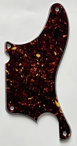 Guitar Pickguard For Fender Tele Caballo Tono Ligero  4 Ply Brown Tortoise - Picture 1 of 5