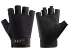  Fingerless Gloves, Fishing Gloves Paddling Gloves Sailing Gloves Large Black