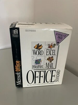 VINTAGE Microsoft Office Standard WIN/OFFICE 4.2# (3.5) FLOPPY DRIVE DISKETTES - Image 1 of 4