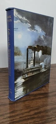 LIFE ON THE MISSISSIPPI Mark Twain FOLIO SOCIETY 1st Edition ILLUSTRATED Classic Foto 1 de 4
