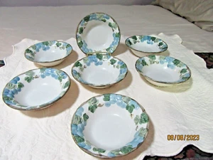 Poppy Trail de Metlox 7 cuencos (6x6)/nuevo - Imagen 1 de 8