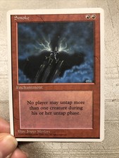 Smoke NM MTG Fourth Edition 4th Magic